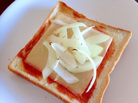 朝食に☆オニオンチーズトースト